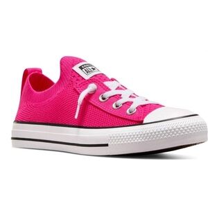 Converse Chuck Taylor All Star Shoreline Knit Women's Slip-On Chaos Fuchsia Sz 6
